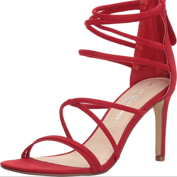 ❌❌SOLD❌❌Chinese Laundry Sheena Red Heels NWOT - Picture 2 of 13